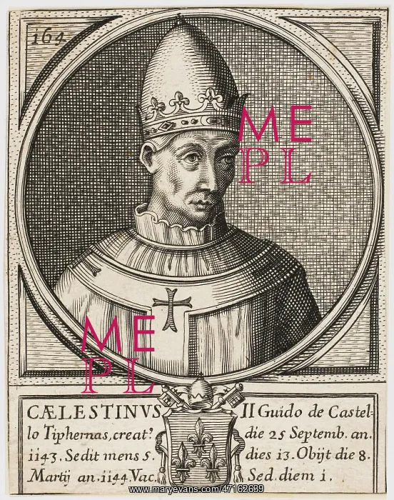  : Pope Caelestinus II