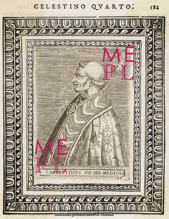 : POPE CAELESTINUS IV : POPE CAELESTINUS IV