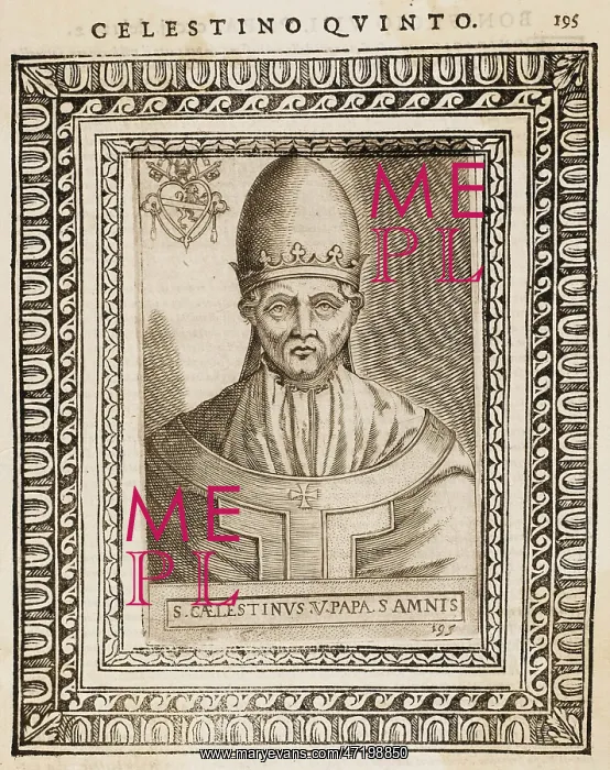 : POPE CAELESTINUS V : POPE CAELESTINUS V