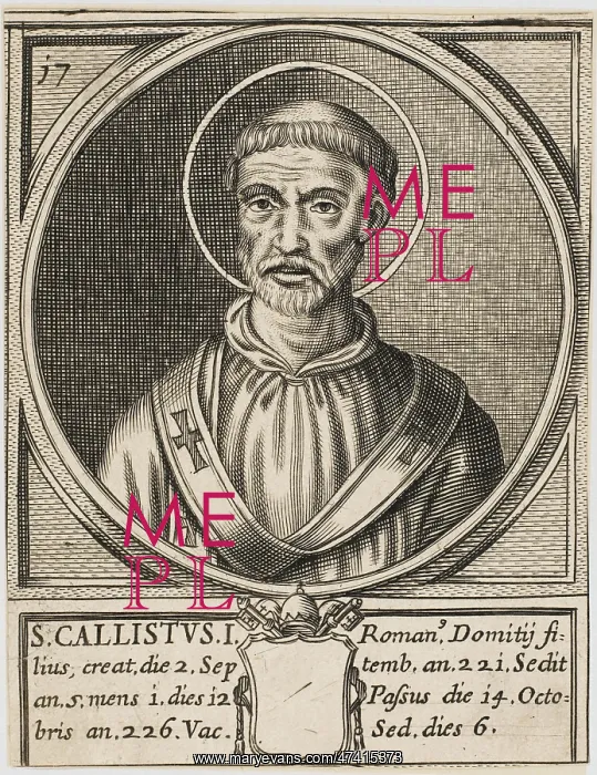  : Pope Callistus I