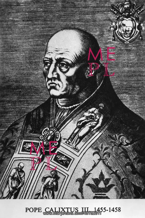 : Pope Callixtus III : Pope Callixtus III