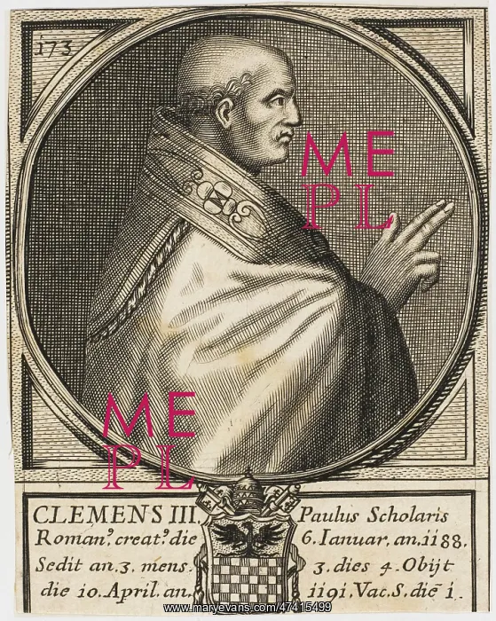  : Pope Clemens