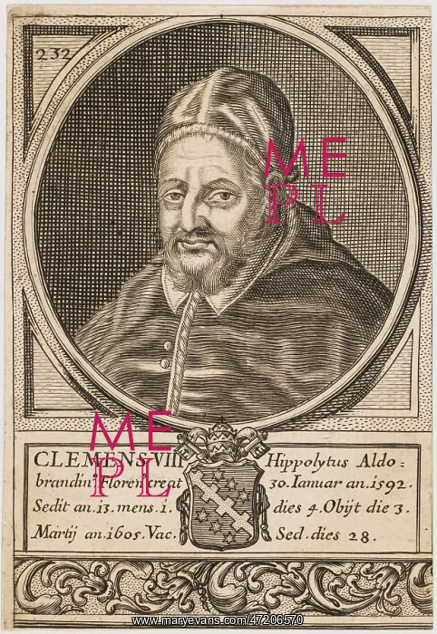  : POPE CLEMENS VIII