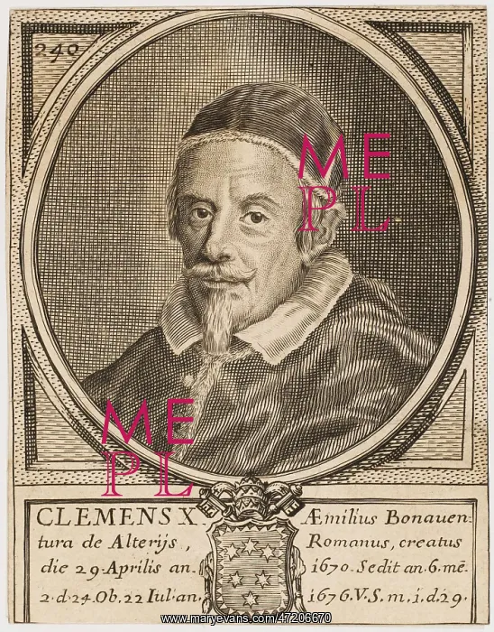  : POPE CLEMENS X