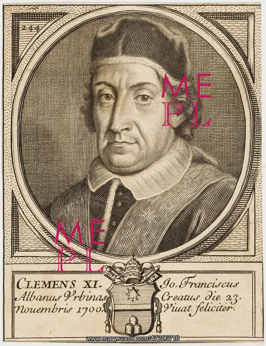  : POPE CLEMENS XI