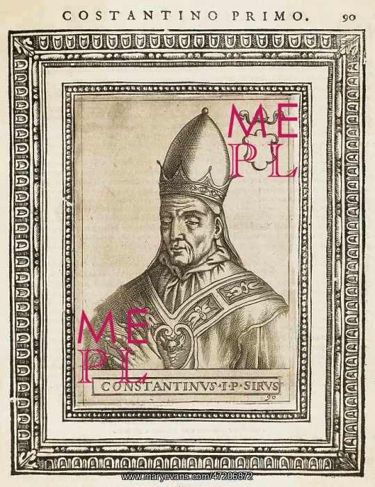  : POPE CONSTANTINUS