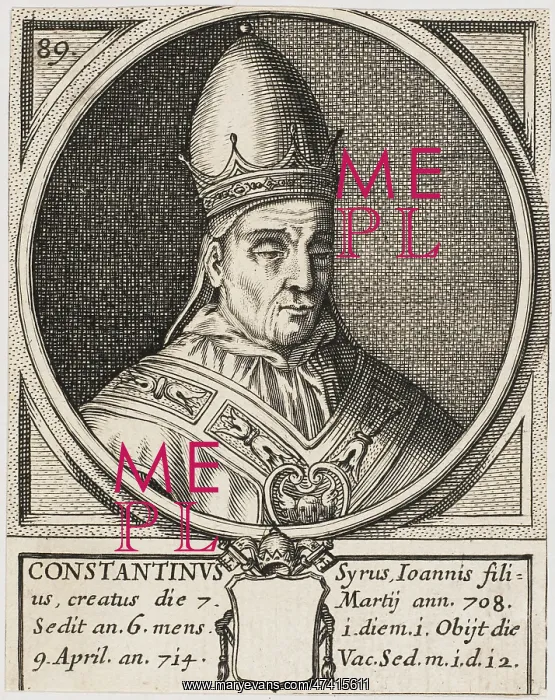  : Pope Constantinus 708 - 715