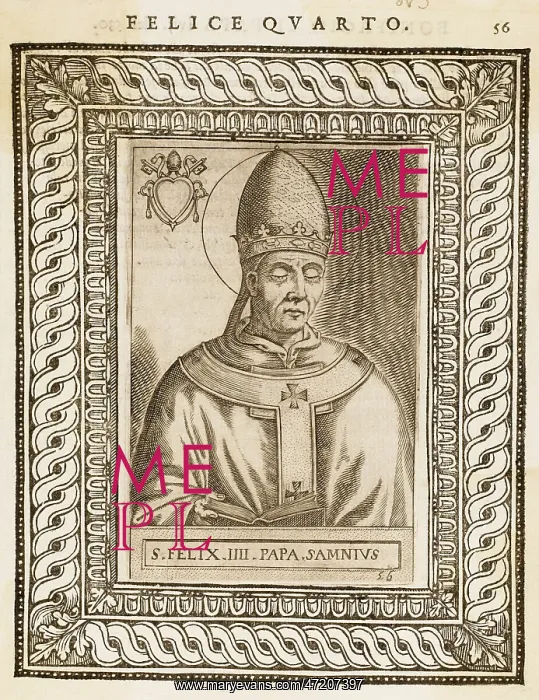 : POPE FELIX IV / III : POPE FELIX IV / III