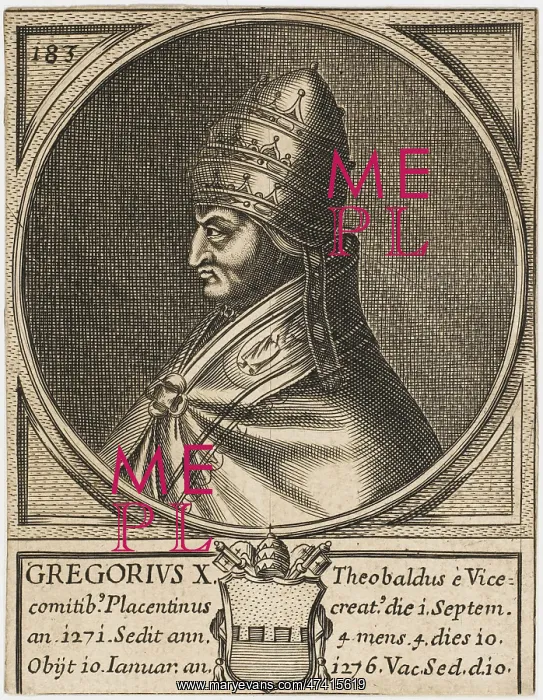 : Pope Gregorius X : Pope Gregorius X