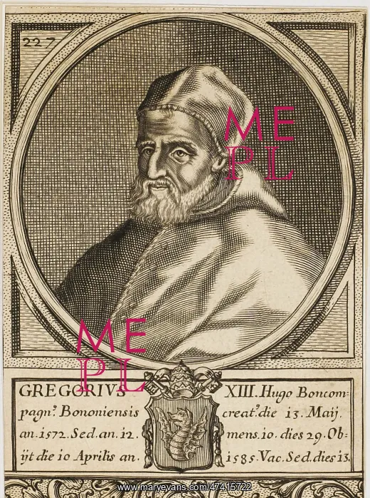  : Pope Gregorius XIII