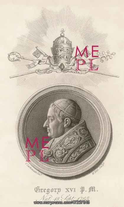: POPE GREGORIUS XVI : POPE GREGORIUS XVI