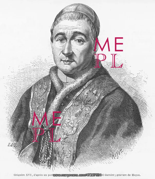 : POPE GREGORIUS XVI : POPE GREGORIUS XVI