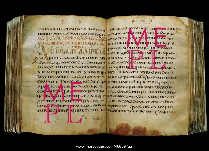 : Pope Gregory I (540-604). Manuscript on parchment. Text Greg : Pope Gregory I (540-604). Manuscript on parchment. Text Greg