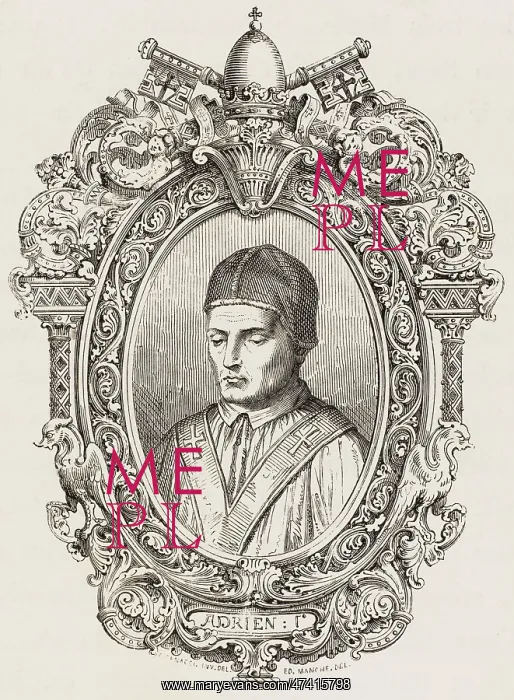 : Pope Hadrianus I : Pope Hadrianus I