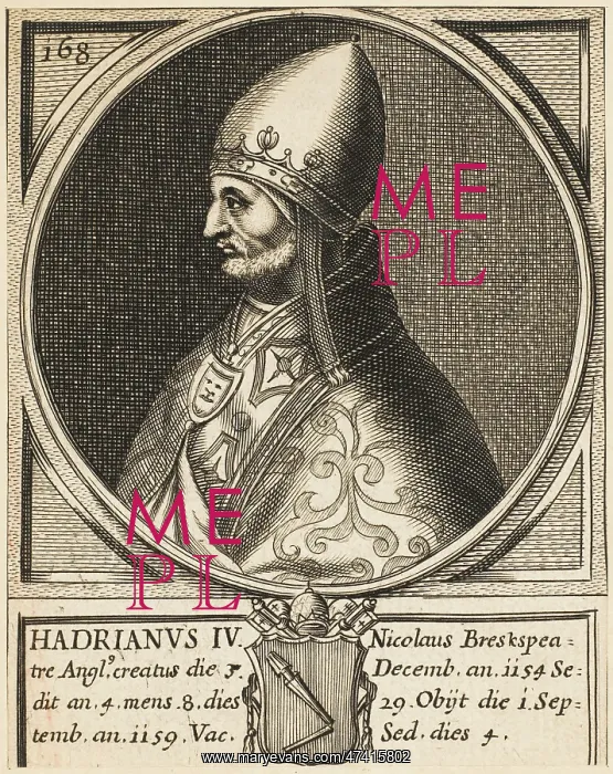  : Pope Hadrianus IV