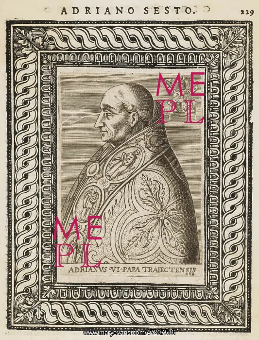 : POPE HADRIANUS VI