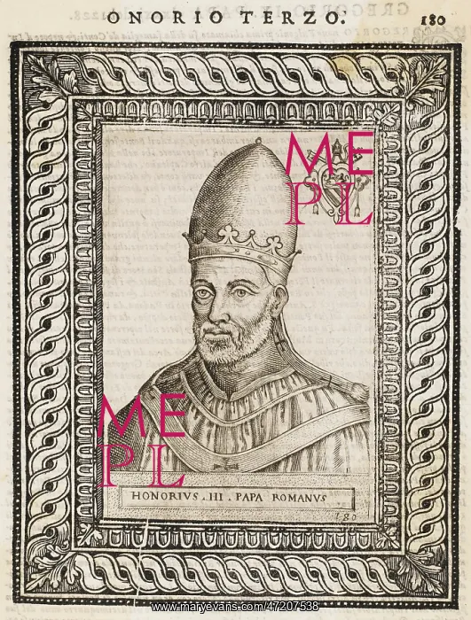  : POPE HONORIUS III