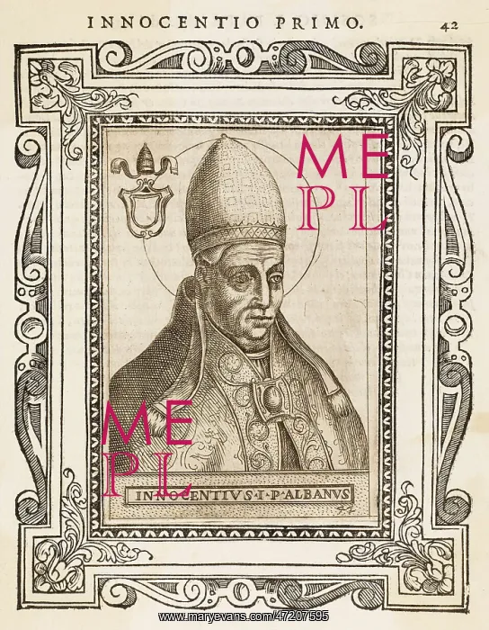  : POPE INNOCENS I