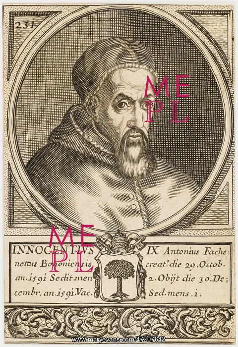  : POPE INNOCENS IX