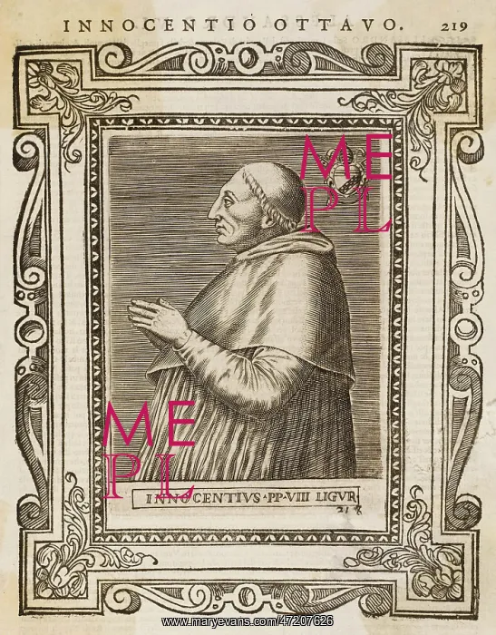  : POPE INNOCENS VIII
