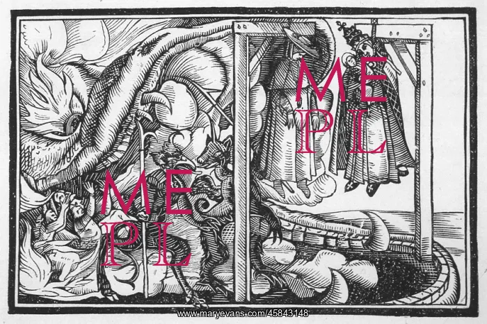: Pope Joan condemned to the jaws of hell : Pope Joan condemned to the jaws of hell