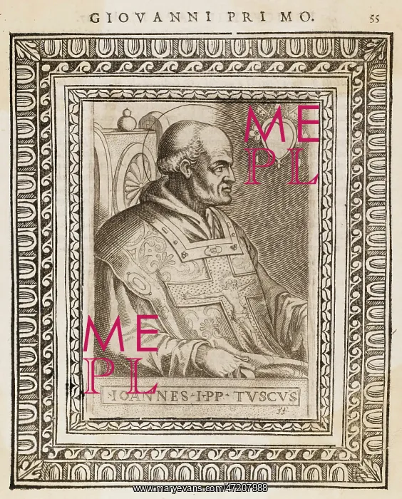  : POPE JOANNES I