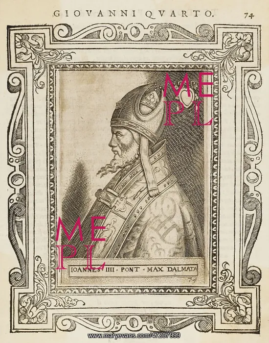  : POPE JOANNES IV