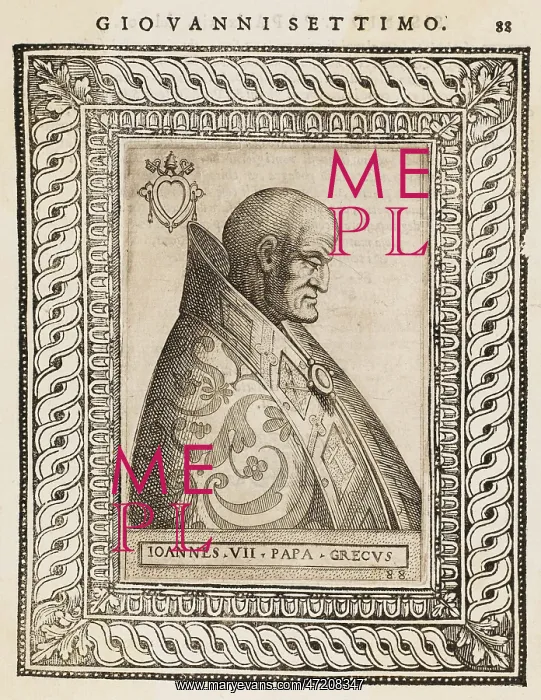  : POPE JOANNES VII