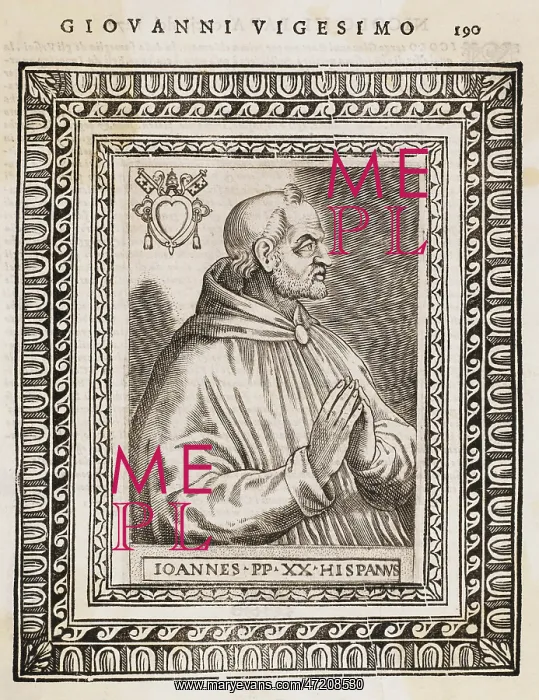 : POPE JOANNES XXI : POPE JOANNES XXI