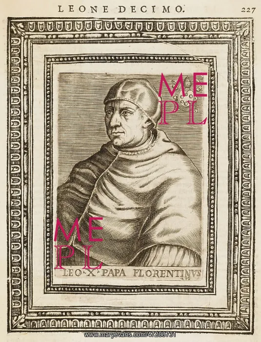  : POPE LEO X
