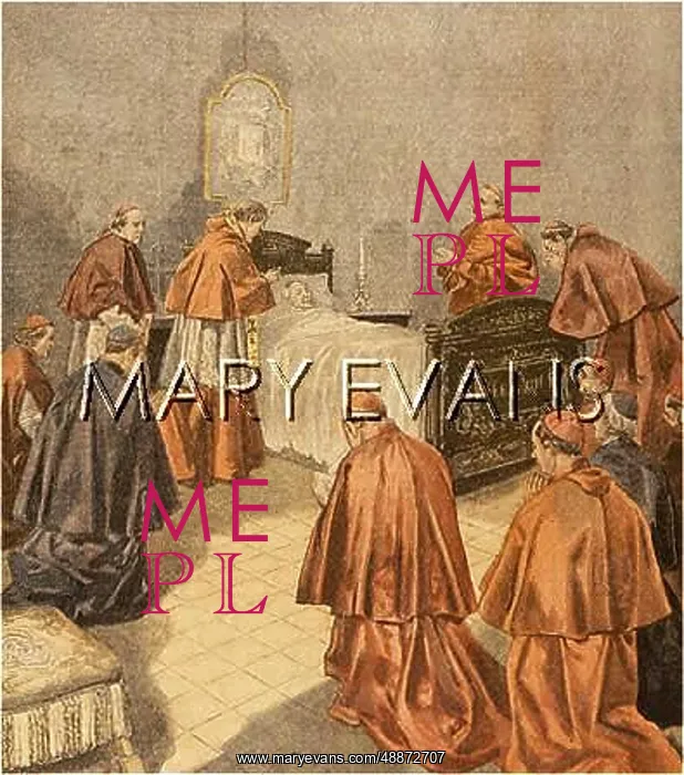 : POPE LEO XIII DYING : POPE LEO XIII DYING