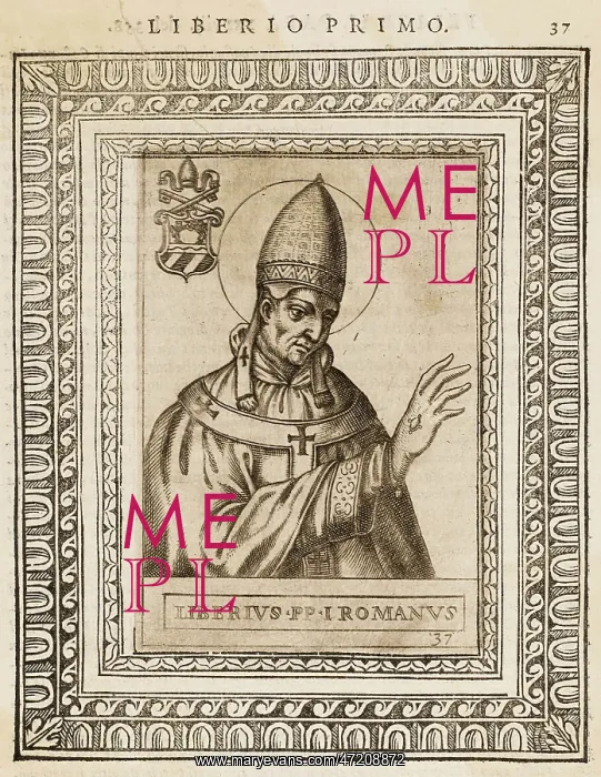  : POPE LIBERIUS
