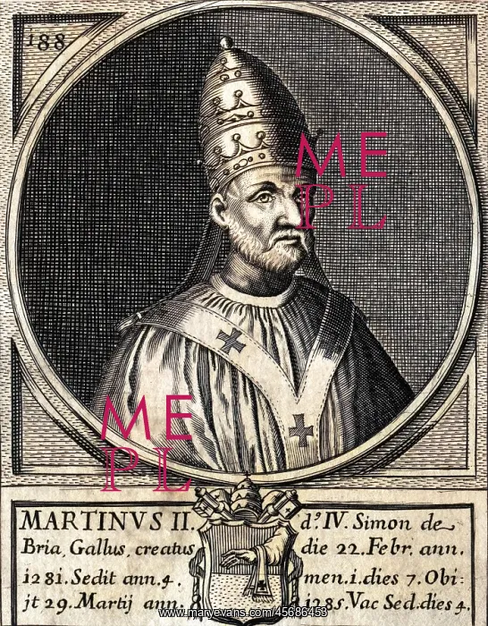  : POPE MARTINUS II