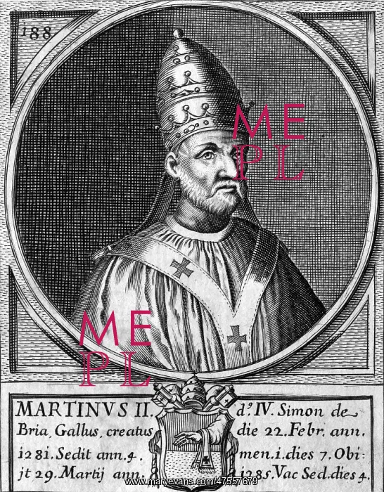  : POPE MARTINUS II