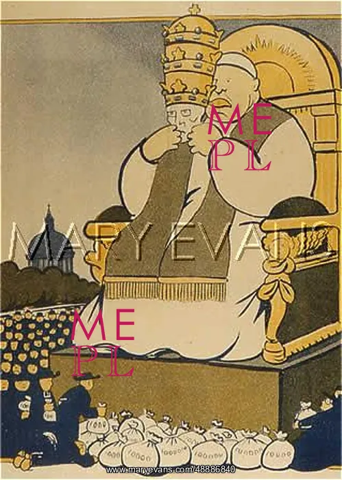 : POPE & MASK OF POVERTY : POPE & MASK OF POVERTY