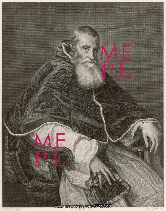 : POPE PAULUS III / FURSTEN : POPE PAULUS III / FURSTEN