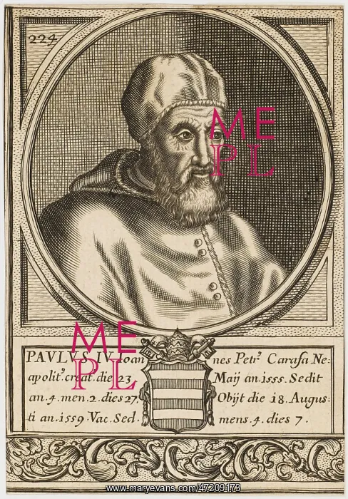  : POPE PAULUS IV