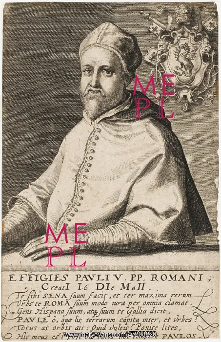  : POPE PAULUS V