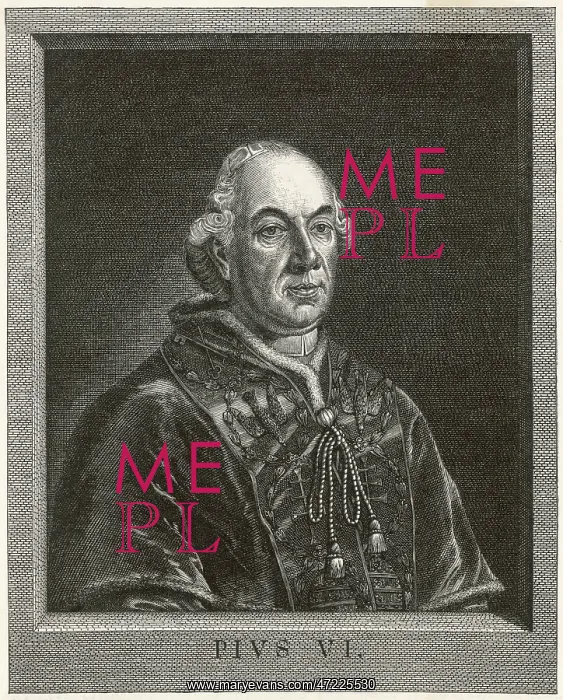  : POPE PIUS VI