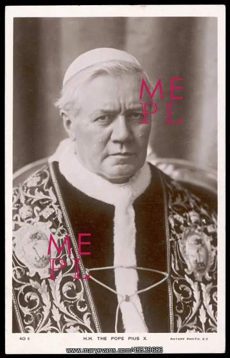  : Pope Pius X