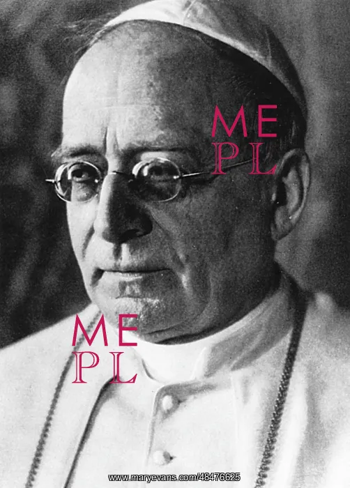 : POPE PIUS XI / CLOSEUP : POPE PIUS XI / CLOSEUP