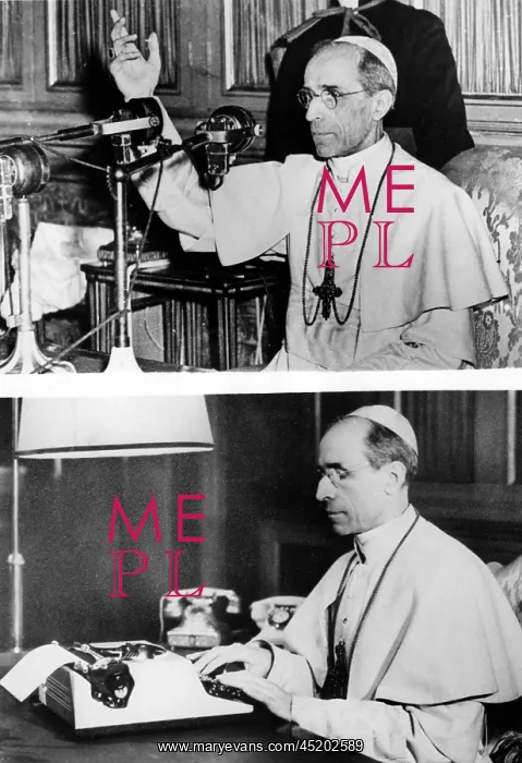 : POPE PIUS XII, 1954 First pontiff to use ? : POPE PIUS XII, 1954 First pontiff to use ?