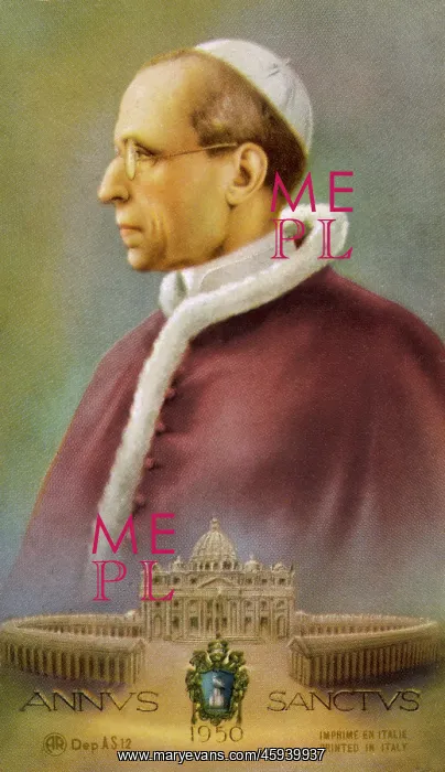  : POPE PIUS XII