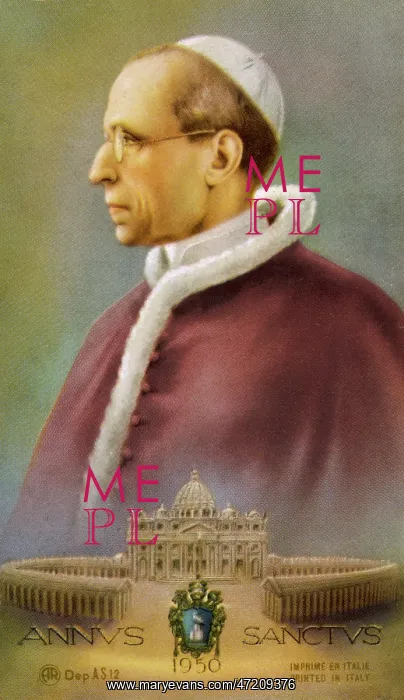  : POPE PIUS XII