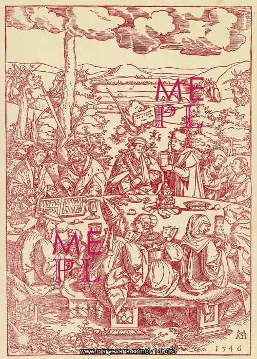 : Pope at the round table of vice : Pope at the round table of vice