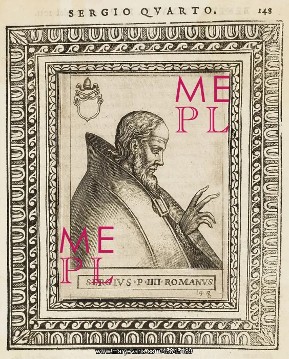  : POPE SERGIUS IV