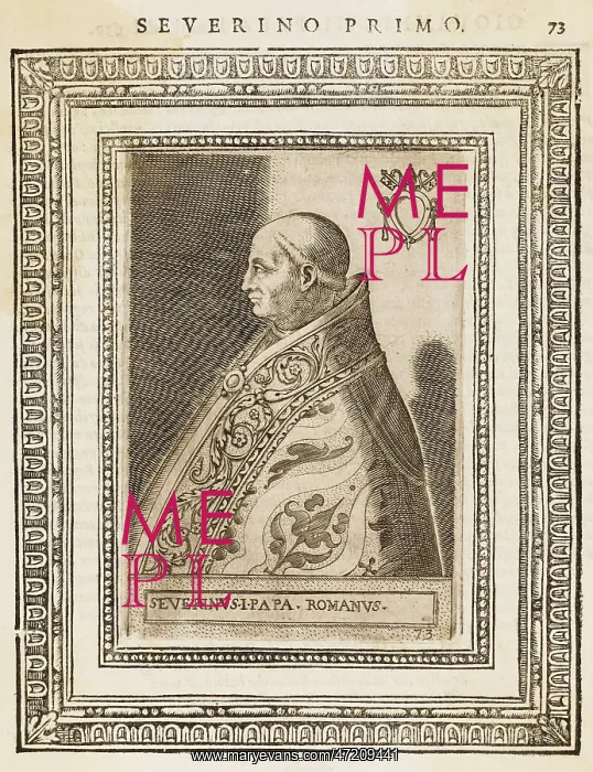  : POPE SEVERINUS