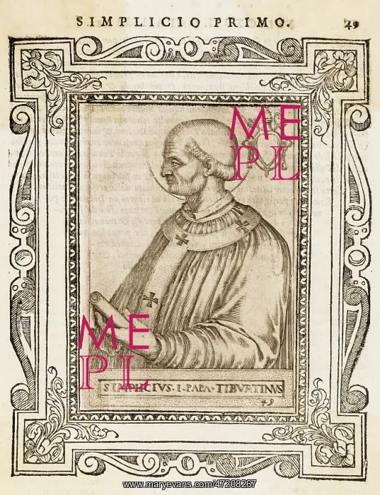  : POPE SIMPLICIUS
