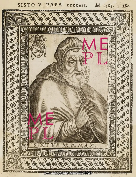 : POPE SIXTUS V : POPE SIXTUS V