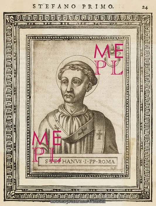  : POPE STEPHANUS I
